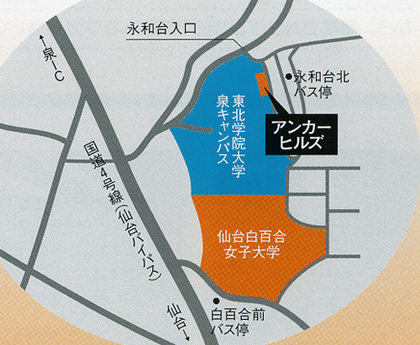 アンカーヒルズ地図